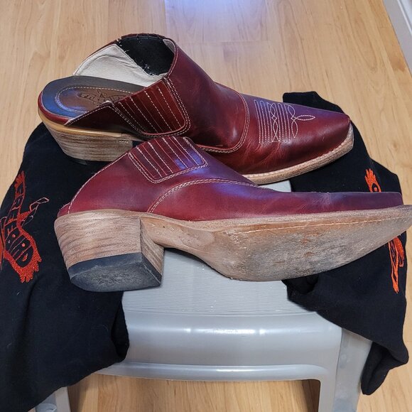 Freebird by Steven Red Mules - Picture 6 of 6